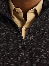 Matson Space-Dyed Quarter-Zip Top