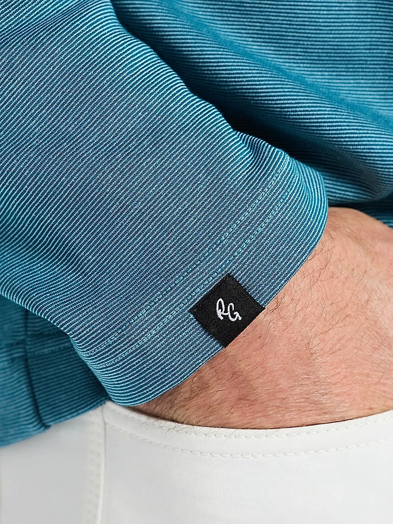 Textured Knit Quarter-Zip Sweater