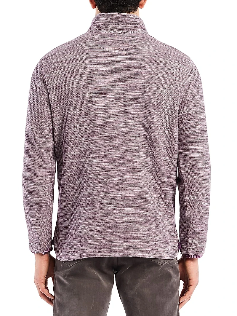 Ledson Cotton Quarter-Zip Top