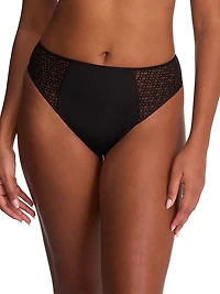 Harmony High Rise Lace Thong