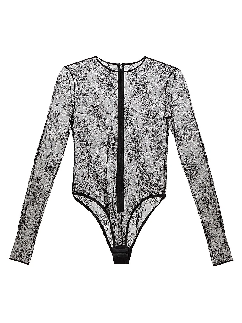 Sheer Lace Bodysuit