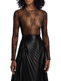 Sheer Lace Bodysuit