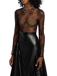 Sheer Lace Bodysuit