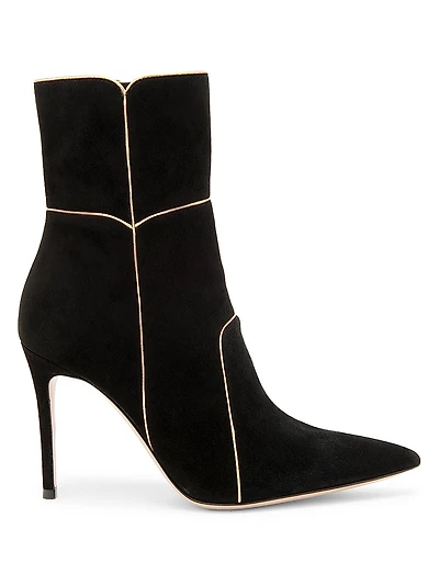 95MM Suede Ankle Boots