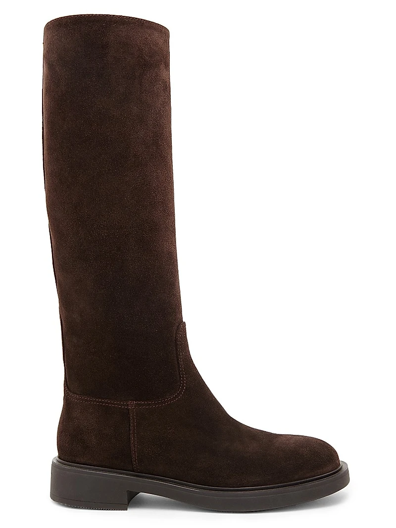 Ascott Suede Knee-High Boots