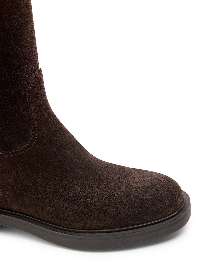 Ascott Suede Knee-High Boots