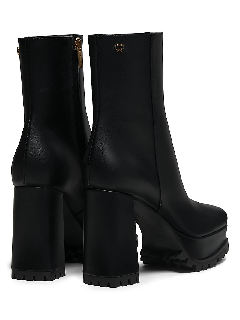 Harlem Glove 105MM Leather Platform Boots