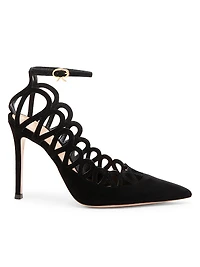 105MM Suede Pumps