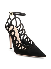 105MM Suede Pumps