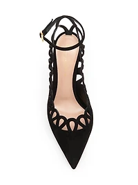 105MM Suede Pumps