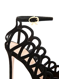 105MM Suede Pumps