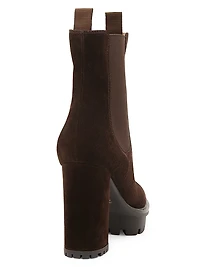 70MM Suede Chelsea Boots