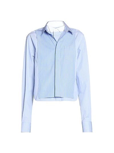 Poplin Striped Shirt