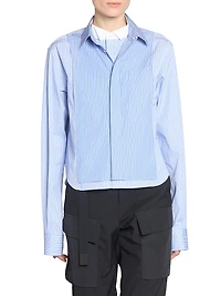 Poplin Striped Shirt