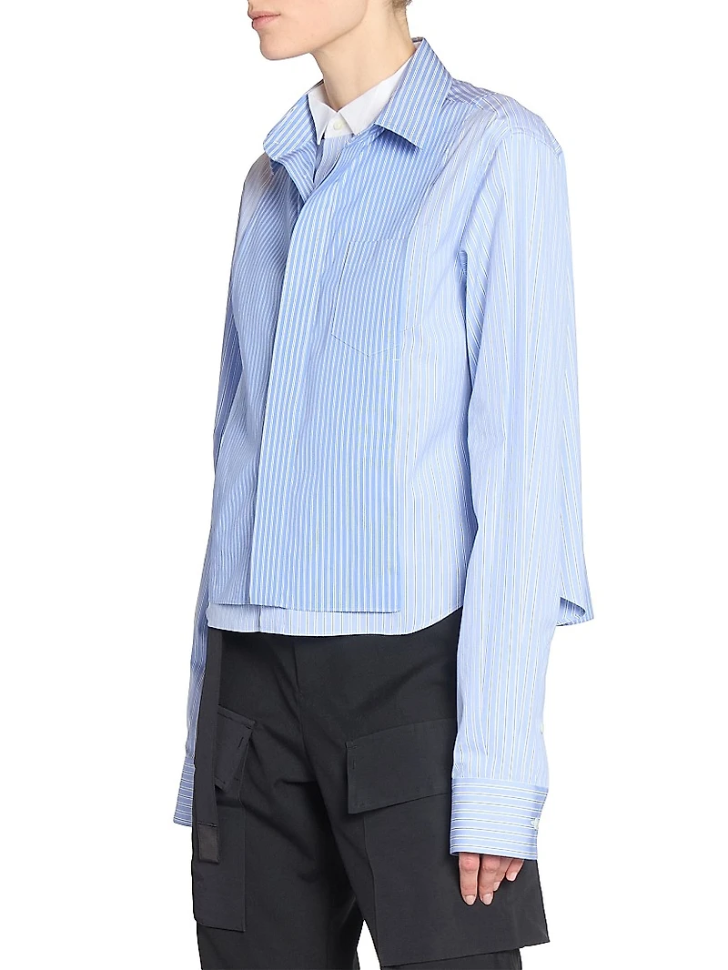Poplin Striped Shirt
