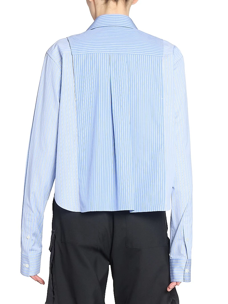 Poplin Striped Shirt