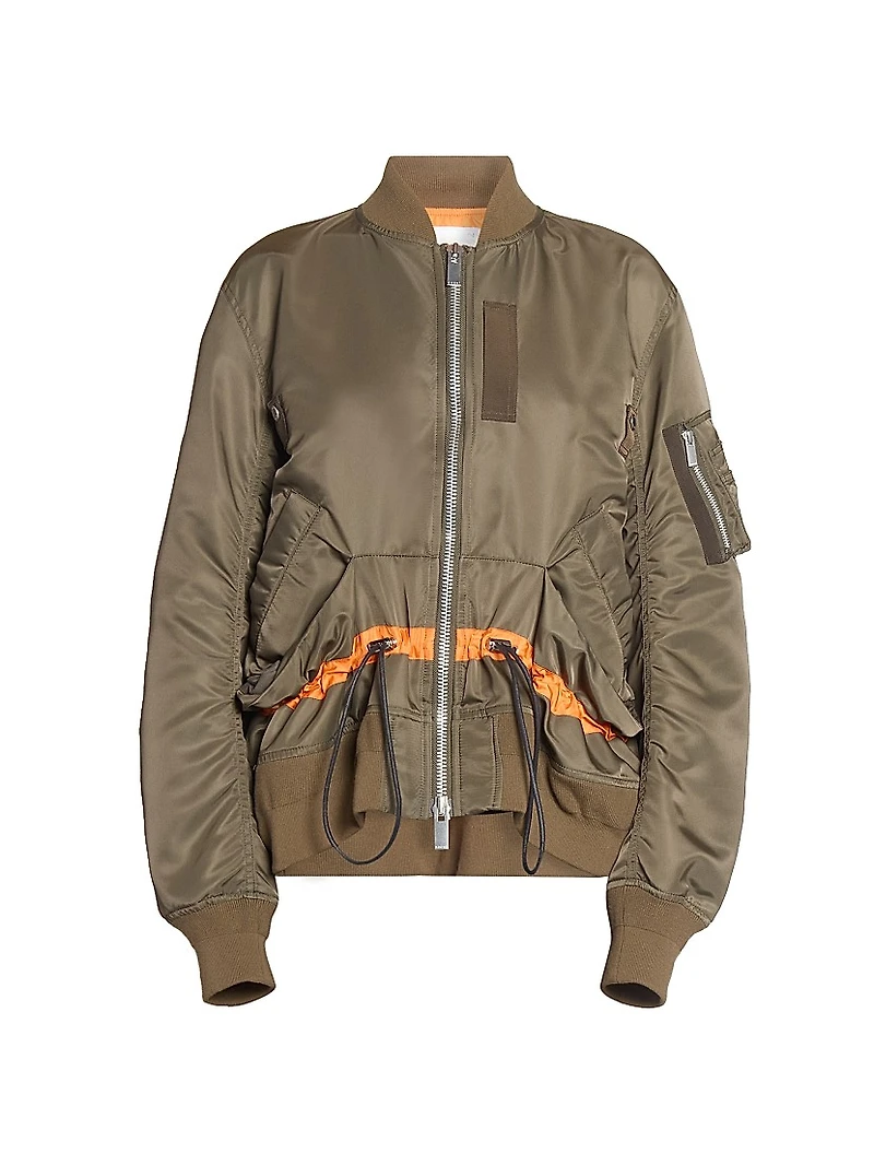 Twill Blouson Jacket
