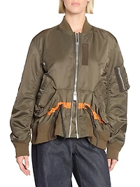 Twill Blouson Jacket