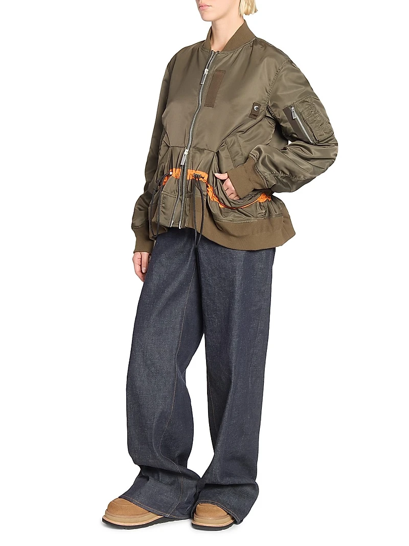 Twill Blouson Jacket