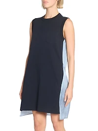Muscle Tank Denim Minidress