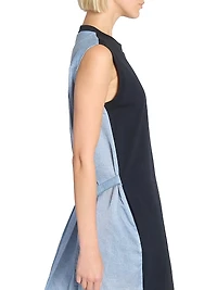 Muscle Tank Denim Minidress