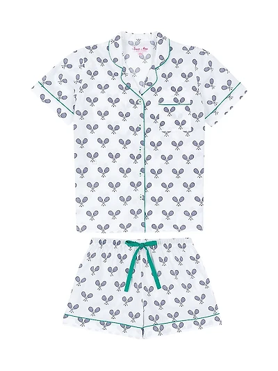 Women's Tennis Short Pajama Set