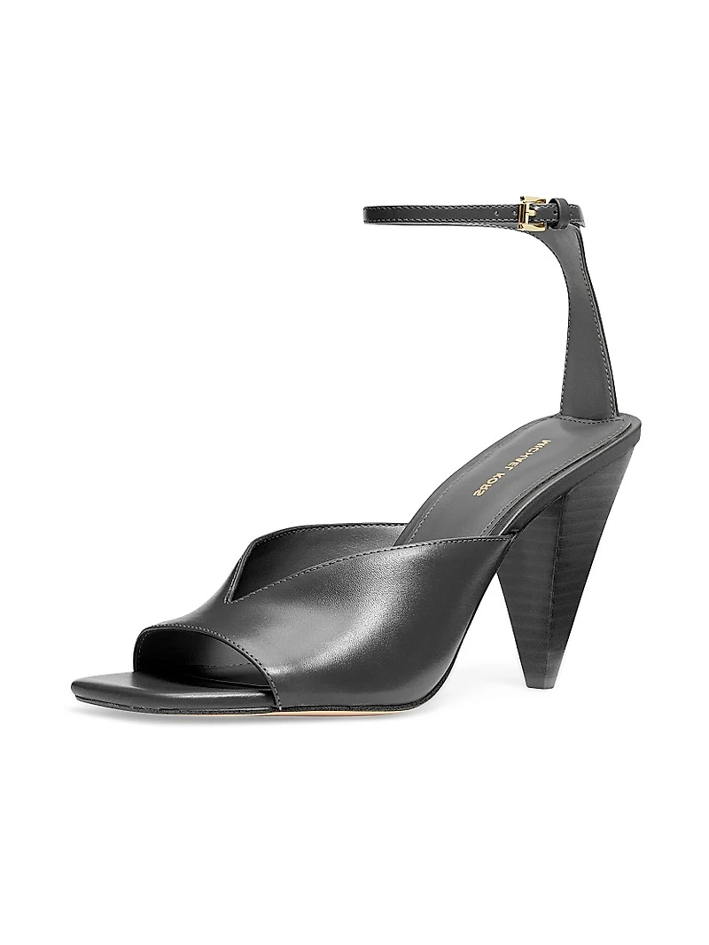 Electra 90MM Leather Sandals