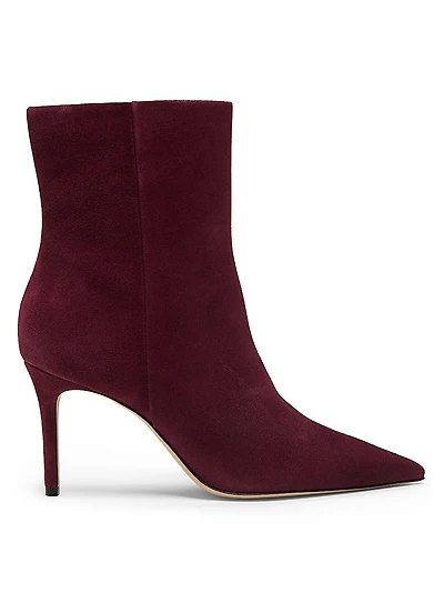 85MM Suede Stiletto Booties