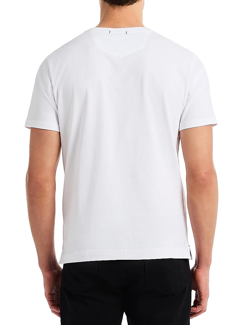 Liquid Skull Graphic T-Shirt