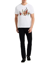 Liquid Skull Graphic T-Shirt