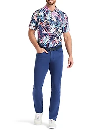 Palm Dreams Performance Polo Shirt
