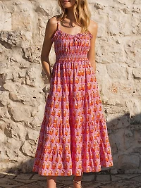 Lilac Zinnia Seychelles Dress