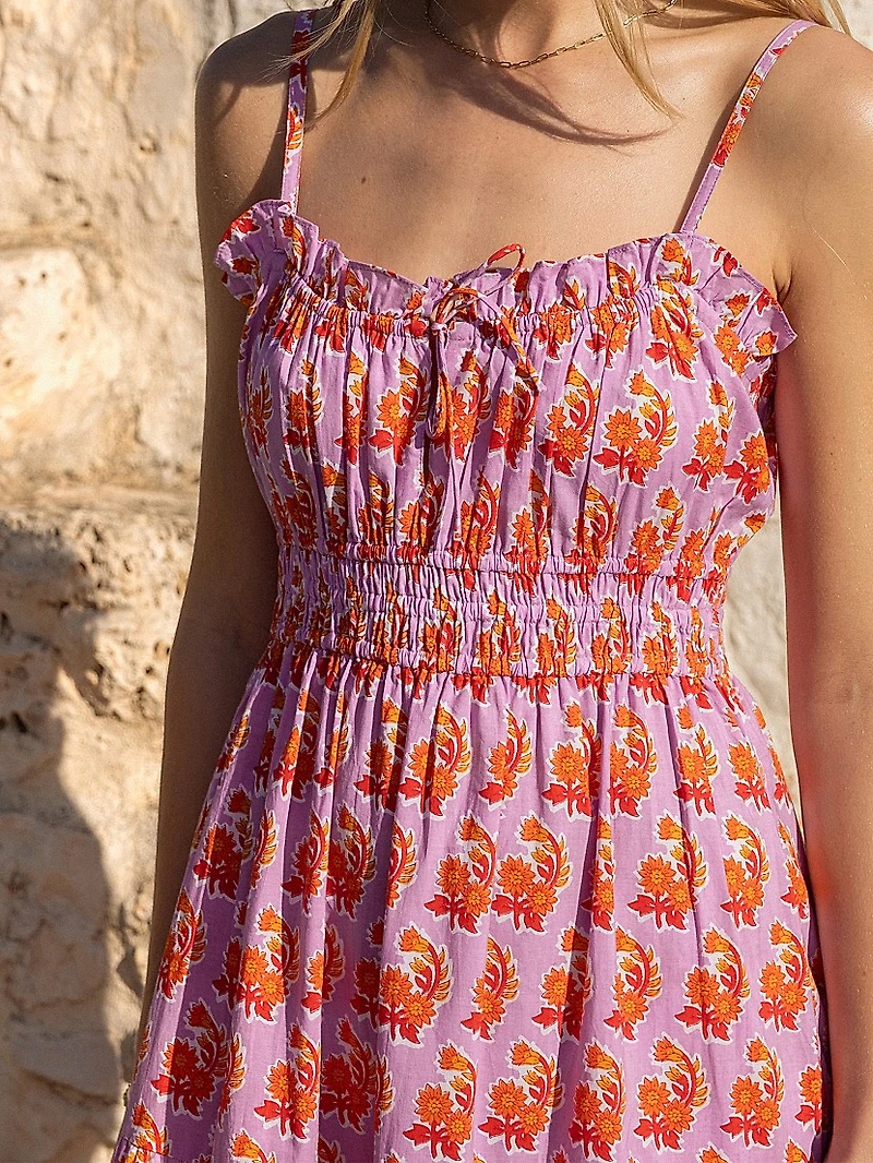 Lilac Zinnia Seychelles Dress