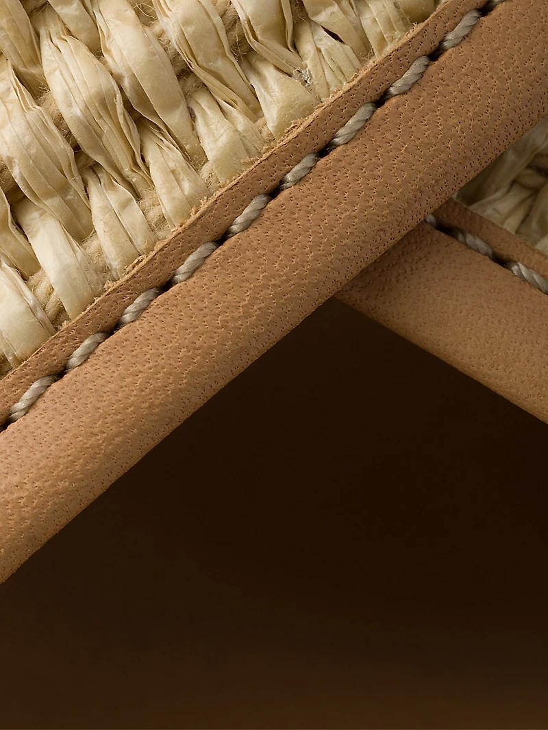 Crochet and Leather Sandals