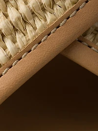 Crochet and Leather Sandals