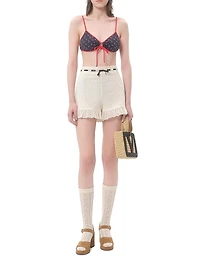 Lycra Bikini with Cherryfic Print