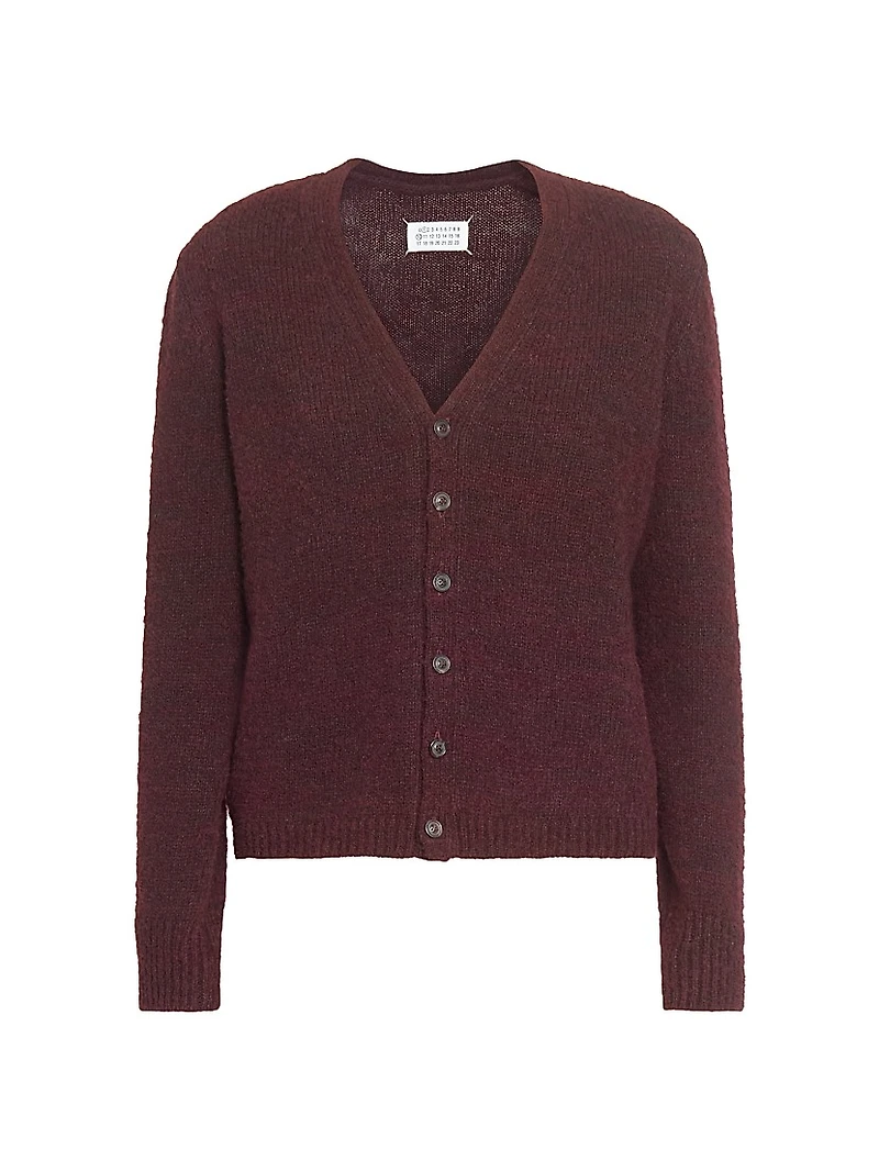 Wool Relaxed Fit Cardigan
