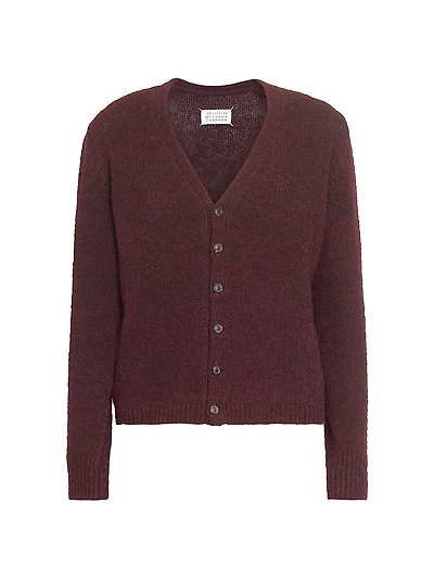 Wool Relaxed Fit Cardigan