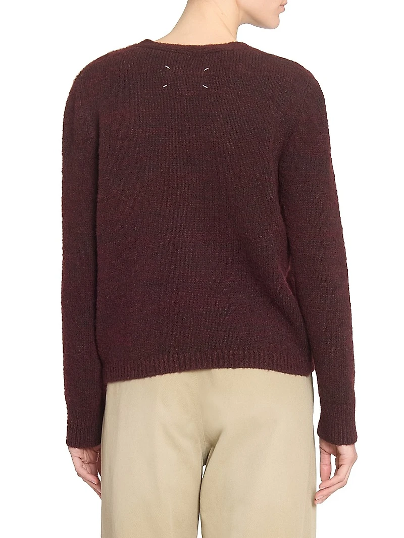 Wool Relaxed Fit Cardigan