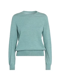 Fine Wool Crewneck Sweater