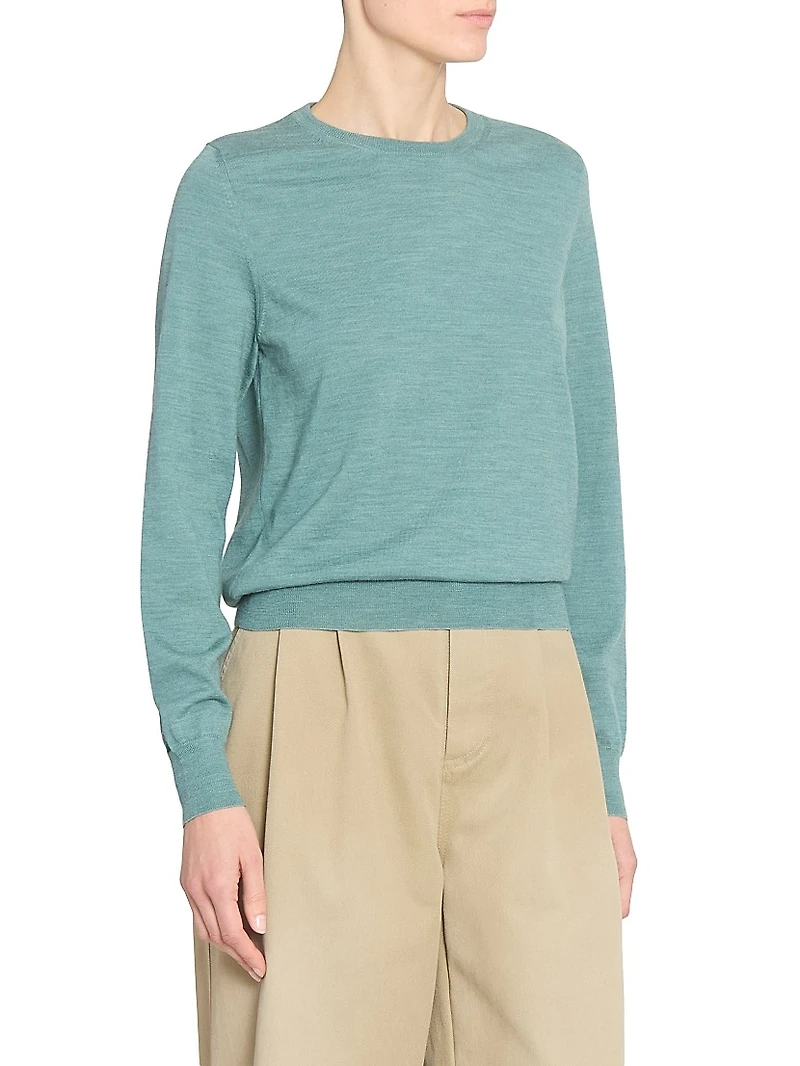 Fine Wool Crewneck Sweater