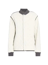 Quilted Ripstop Sweat Jacket