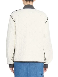 Quilted Ripstop Sweat Jacket