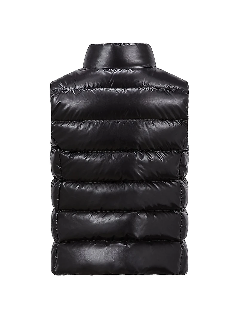 Little Girl's & Ghany Zip Up Vest