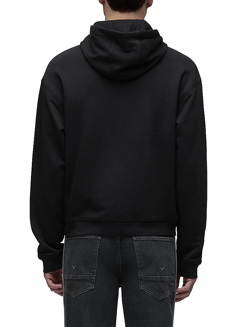 Classic Logo Cotton Hoodie