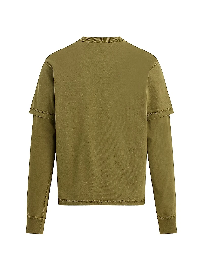 Hybrid Long-Sleeve T-Shirt