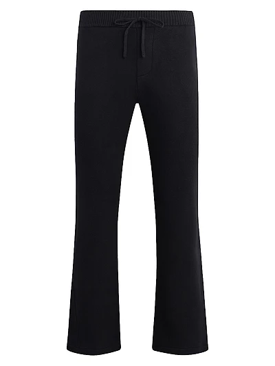 Double Knit Kick Flare Pants