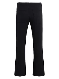 Double Knit Kick Flare Pants