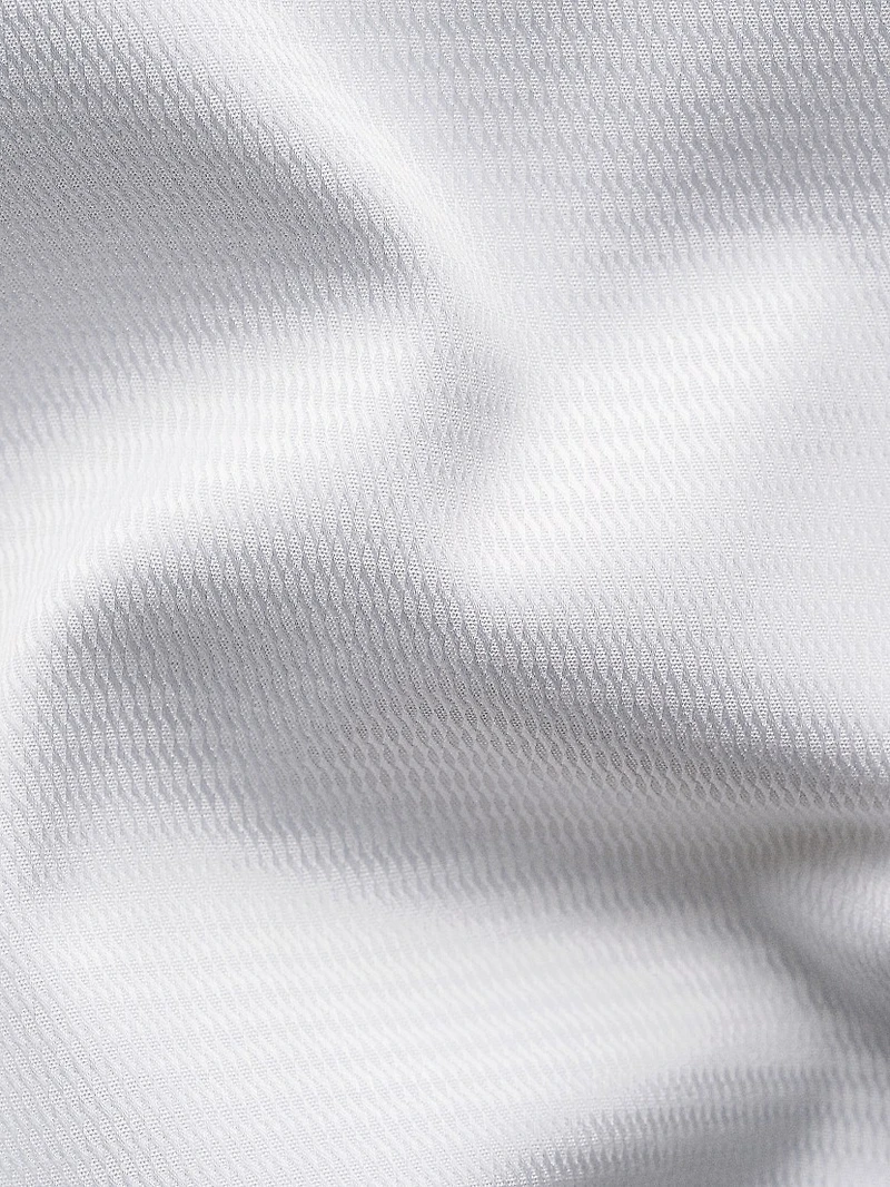 Contemporary-Fit Semi-Solid Elevated Cotton Pique Shirt