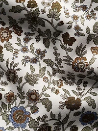 Floral Cotton Slim-Fit Dress Shirt
